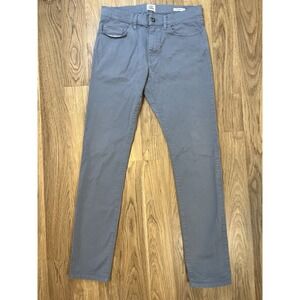 Flint And Tinder 5-Pocket Pants Men 33 x 34 Gray Tapered Slim Fit Stretch